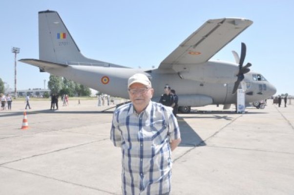 Un fost pilot în al Doilea Război Mondial, printre spectatorii de la Thunder over the Black Sea